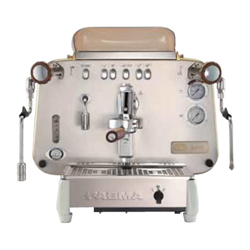 Faema E61 A/1 Jubile White Wood Tam Otomatik Espresso Kahve Makinesi, 1 Gruplu, E61 A/1 JUBİLE WHITE WOOD