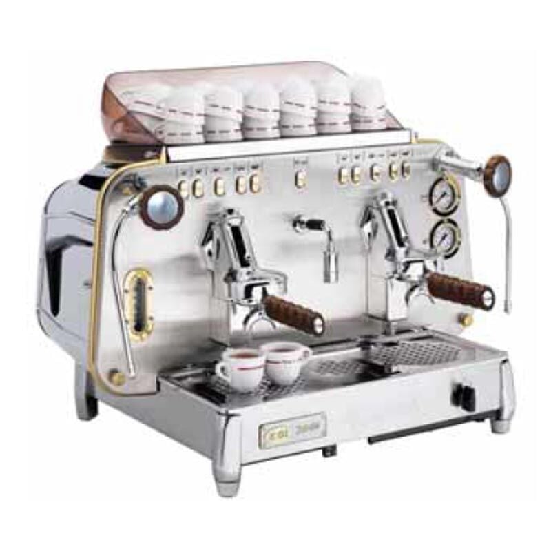 Faema E61 A/2 Jubile White Wood Tam Otomatik Espresso Kahve Makinesi, 2 Gruplu, E61 A/2 JUBİLE WHITE WOOD