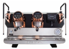 Faema E71 E A/2 5 Button Bakır Tam Otomatik Espresso Kahve Makinesi, 2 Gruplu, E71 E A/2 5 BUTTON BAKIR