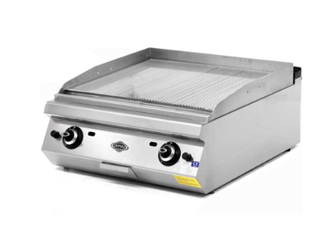 Empero Gazlı Izgara Komple Oluklu Krom Pleyt, 80x90x30 , EMP.PLS.9IG021-K