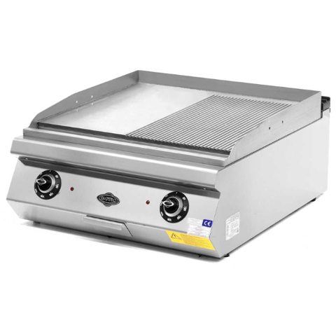 Empero Elektrikli Izgara Düz+Oluklu Pleyt, 80x90x30, EMP.PLS.9IE022