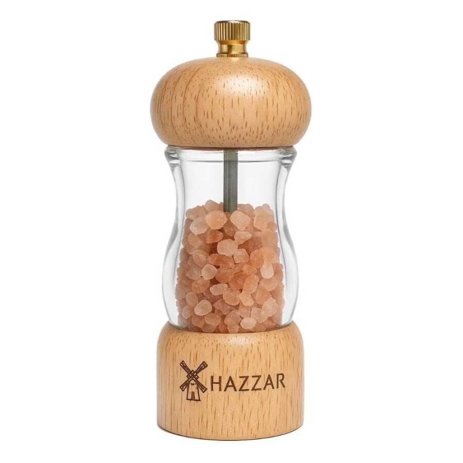 Hazzar Akrilik Ahşap Tuz/Biber Değirmeni Seramik 16 Cm DSAA-160