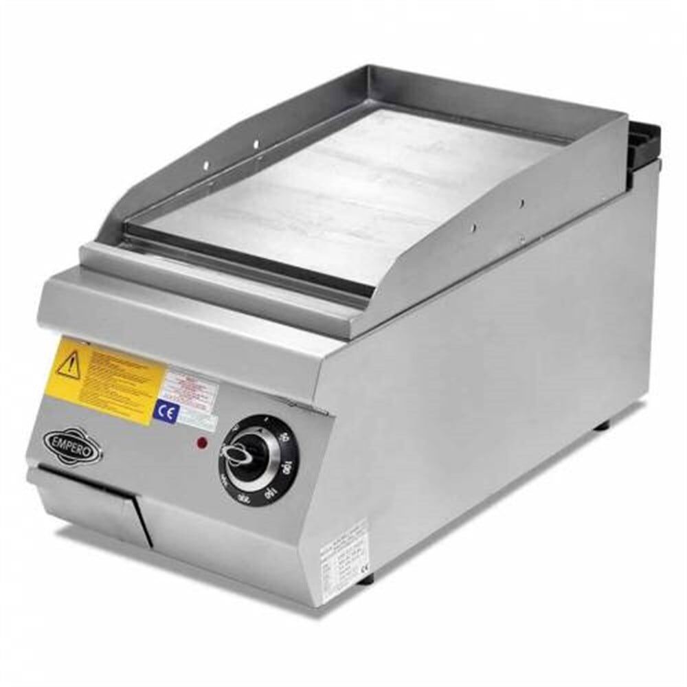 Empero Elektrikli Izgara Düz Krom Pleyt, 40x90x30, EMP.PLS.9IE010-K